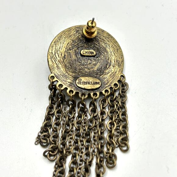 Wildlife by Heidi Klum Bracelet + Earring Set Punk Edgy Goth Signed Original Box - Picture 7 of 8